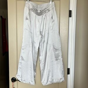 Anthropologie silver pants